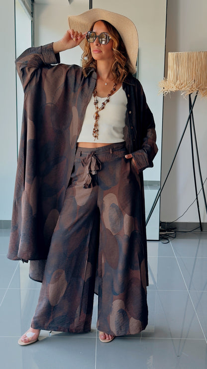 Kelnių ir palaidinės kostiumėlis “Dykumų mūza”