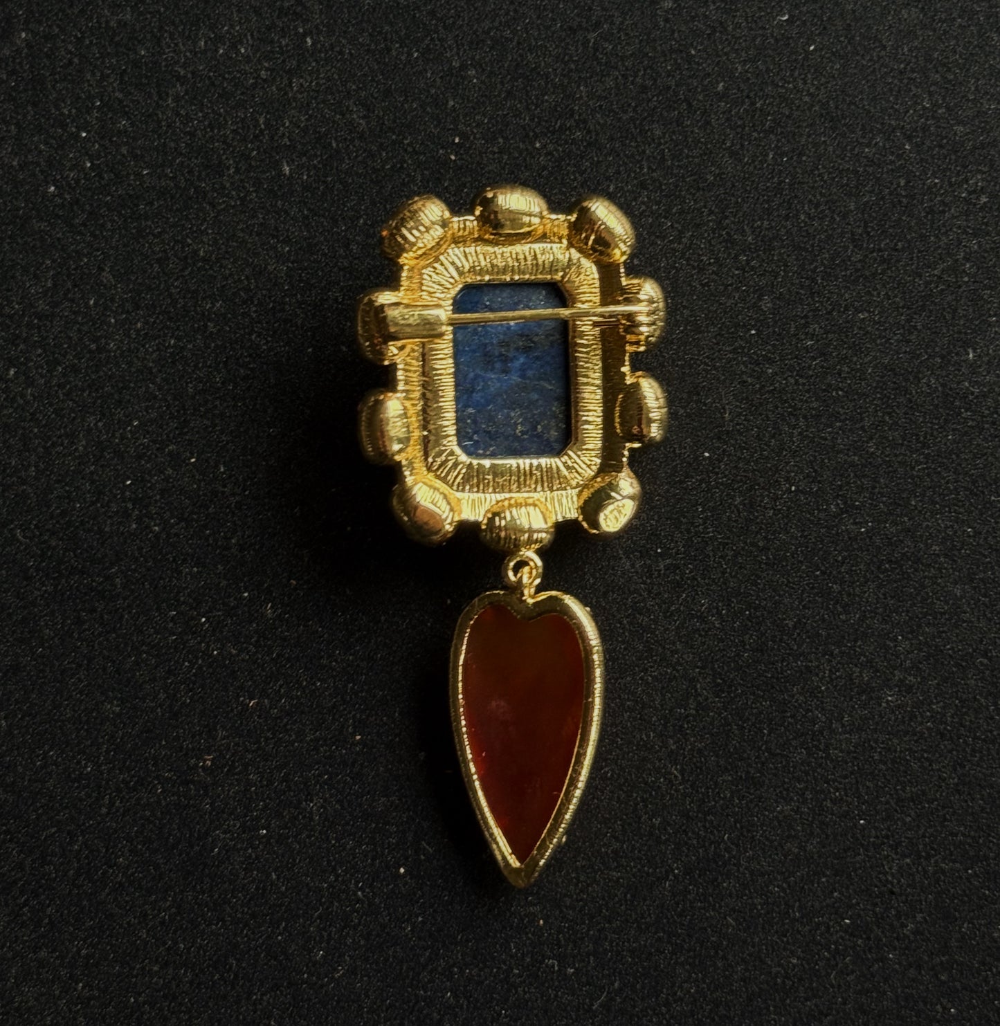 Lazurito ir karneolio sagė