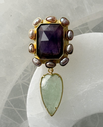 Fluorito ir prenito sagė