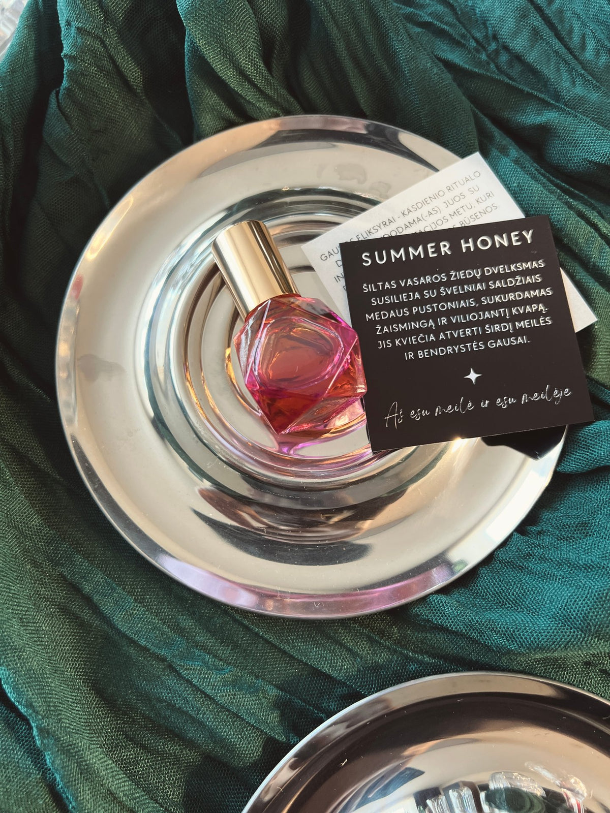 Gausos eliksyras SUMMER HONEY - meilė, atvirumas, bendrystė, dėkingumas