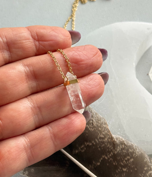 Grandinėlė su Kalnų Krištolu