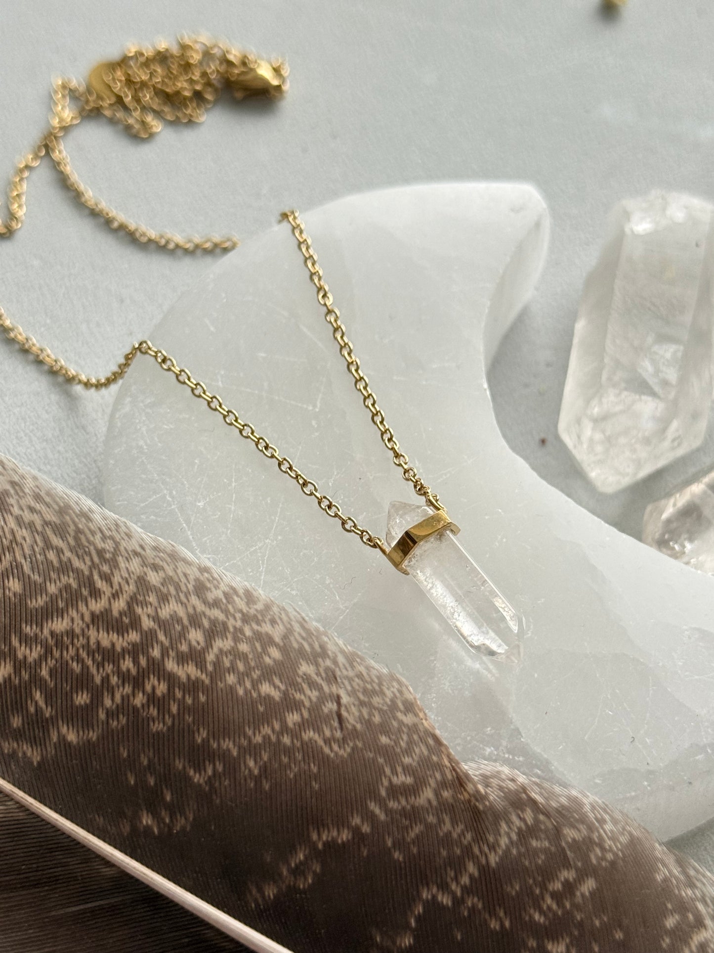 Grandinėlė su Kalnų Krištolu