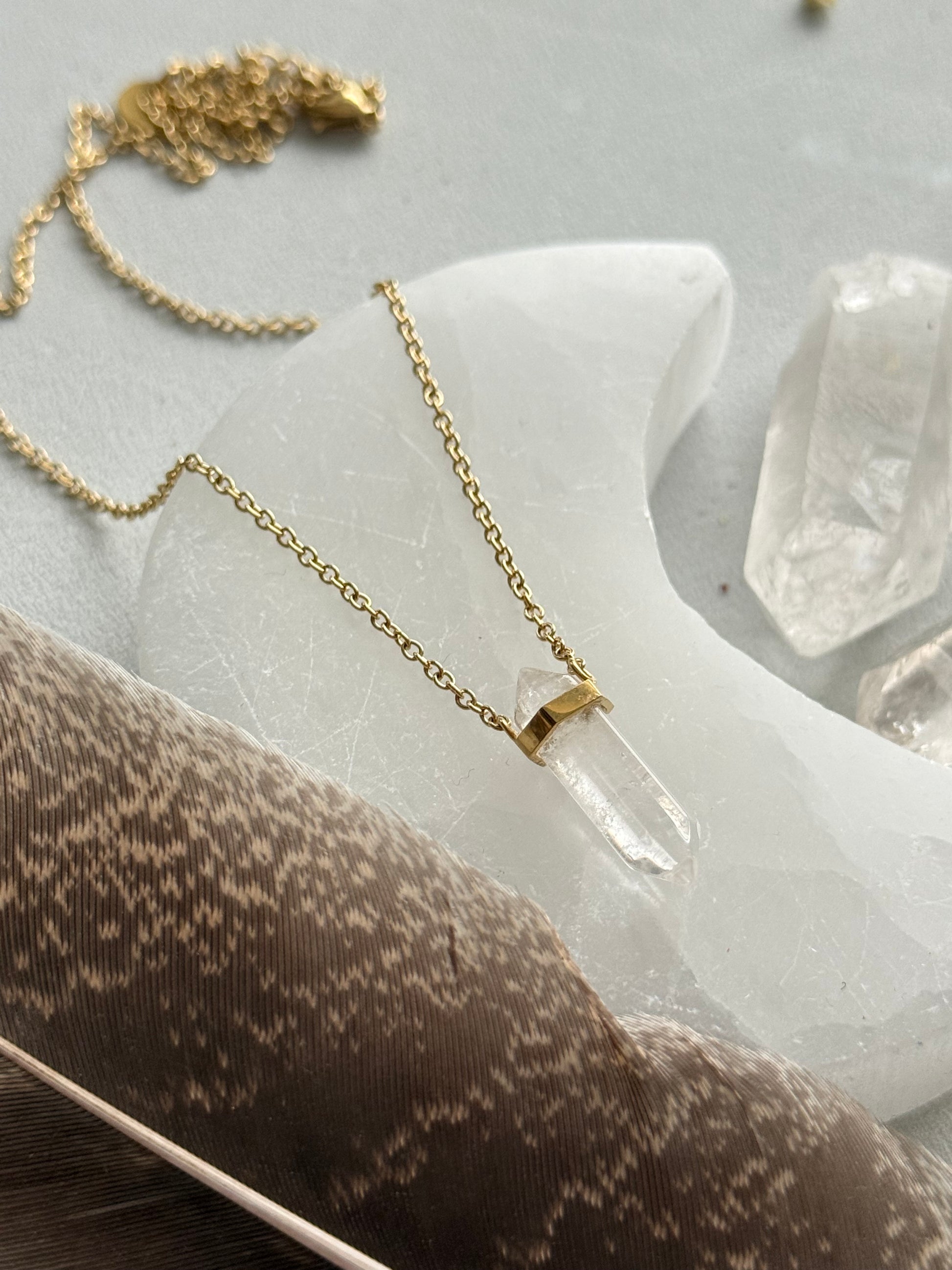 Grandinėlė su Kalnų Krištolu