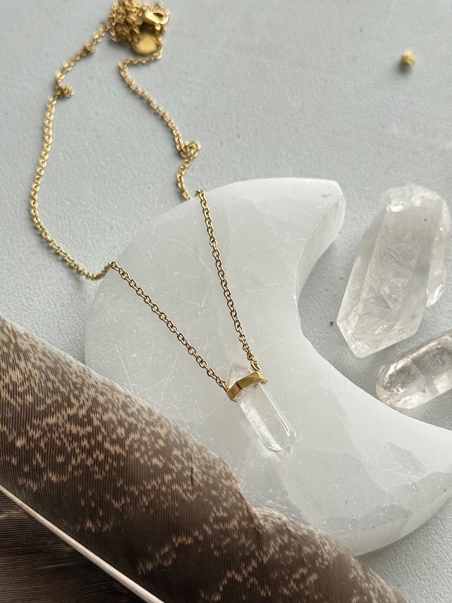 Grandinėlė su Kalnų Krištolu