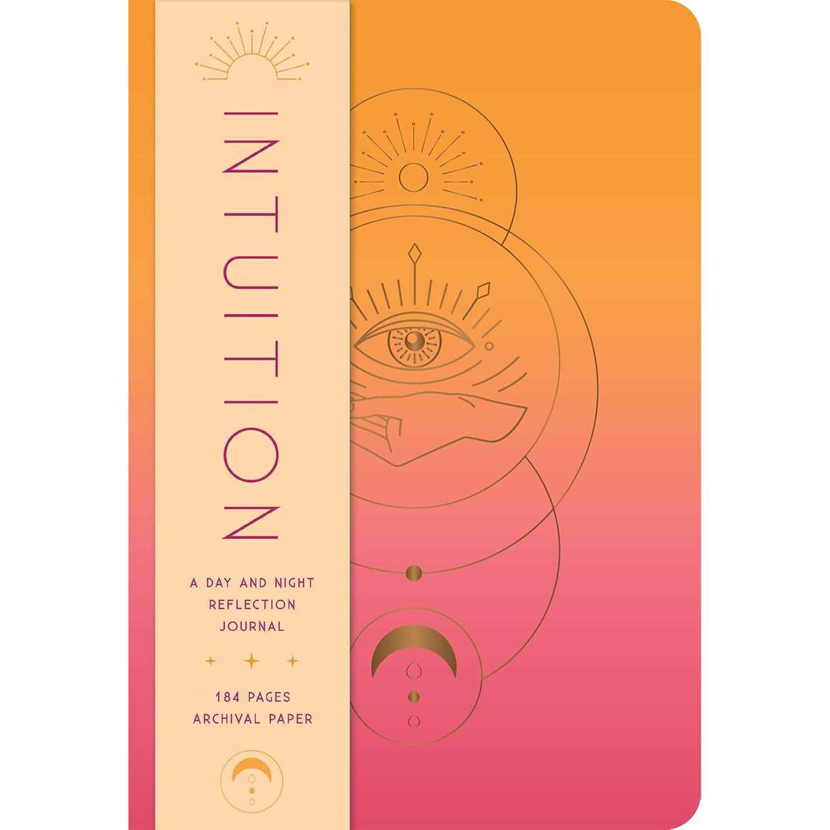 Praktikų ir užrašų knygutė "Intuition: A Day and Night Reflection Journal"
