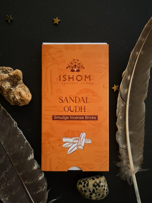 Ishom Sandal Oudh smilkalų plytelės