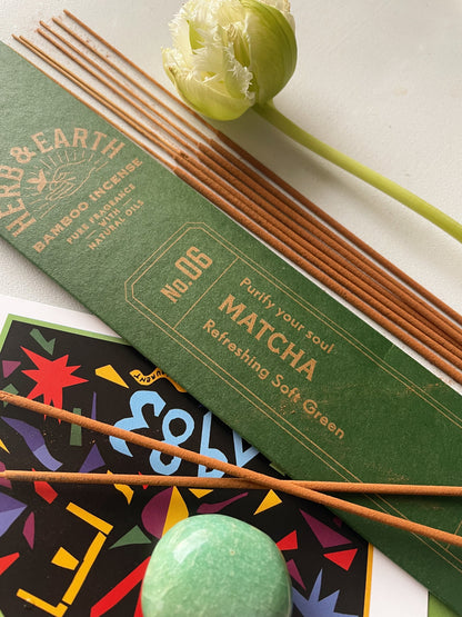 Japoniški smilkalai "Matcha”