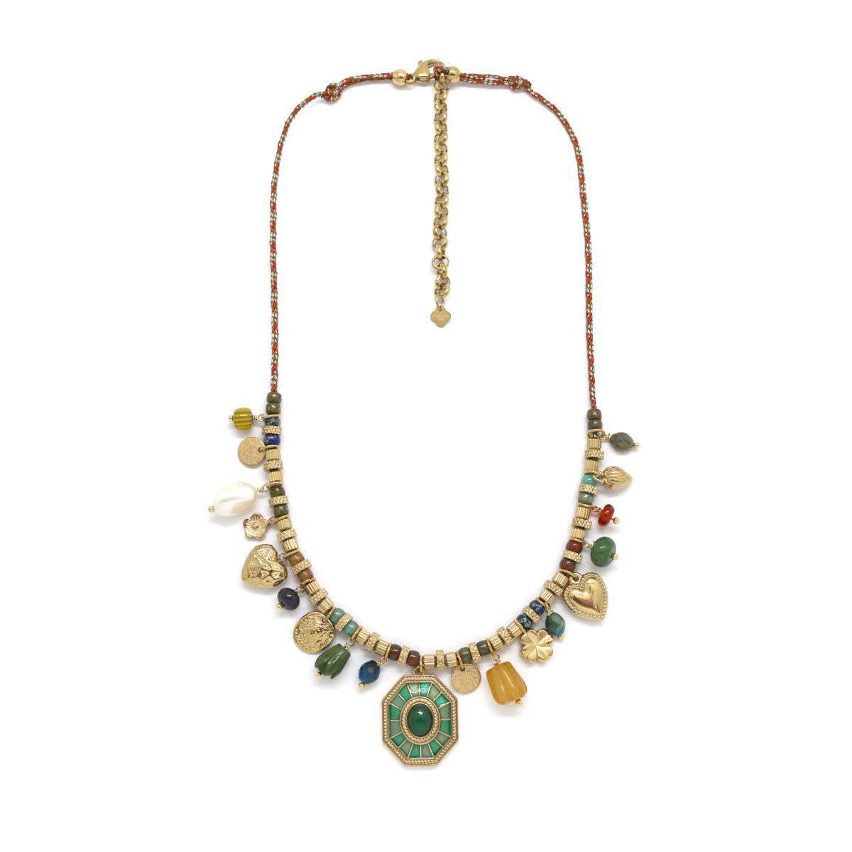 Kaklo papuošalas “Sėkmės Amuletai”