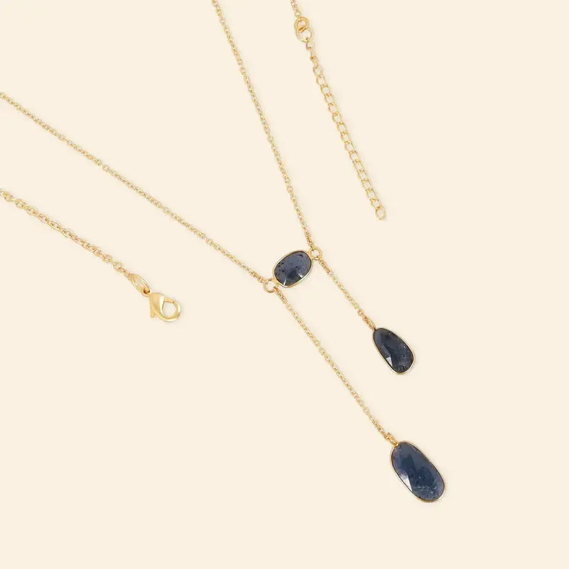 Kianito kaklo papuošalas "Trečioji akis"