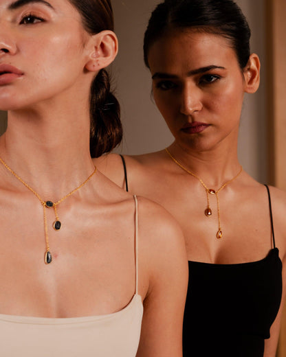 Kianito kaklo papuošalas "Trečioji akis"