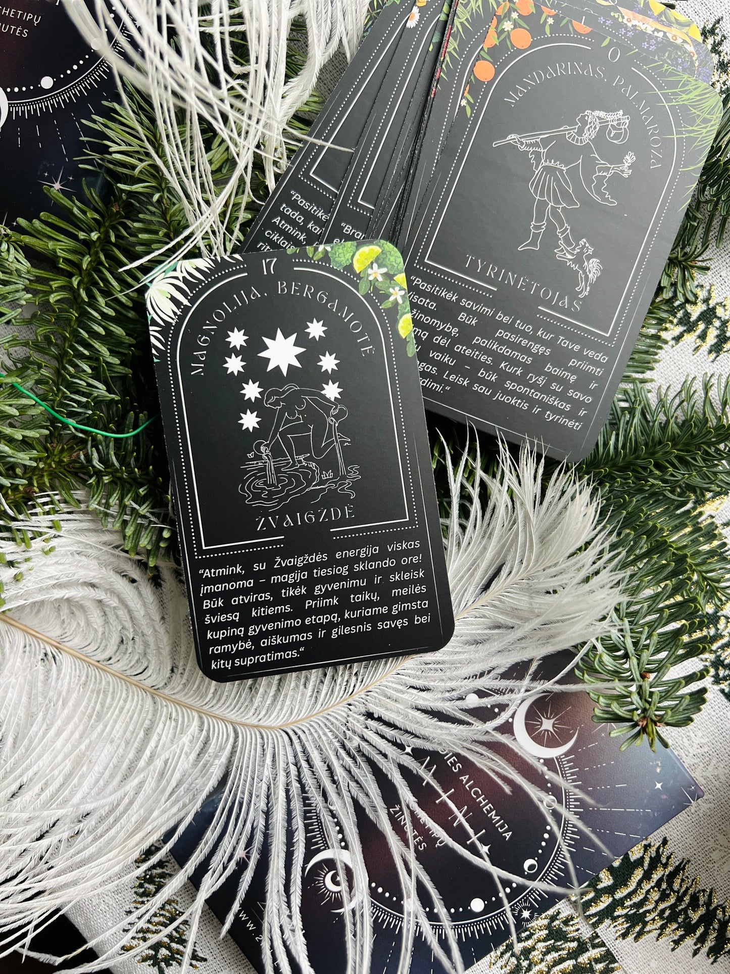 Lietuviškos Taro archetipų MINI kortos "Širdies alchemija"