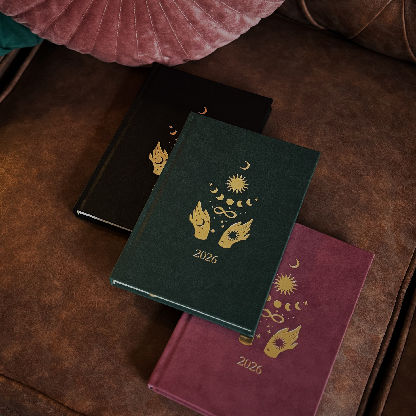 Mėnulio darbo kalendoriaus ir kortų "Mėnulio žinutės" rinkinys