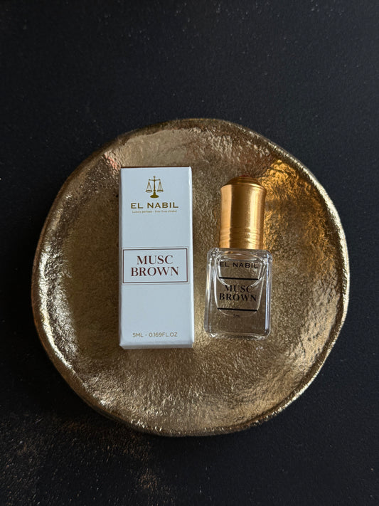 MUSC BROWN aliejiniai kvepalai / vaisių, prieskoniniai