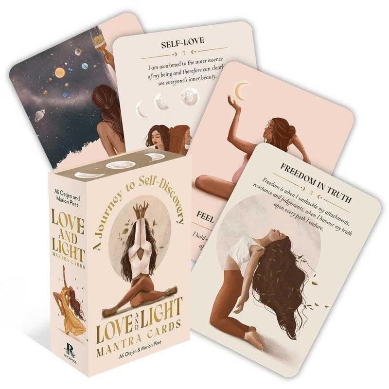 Mantrų kortos „Love and Light Mantra Cards"