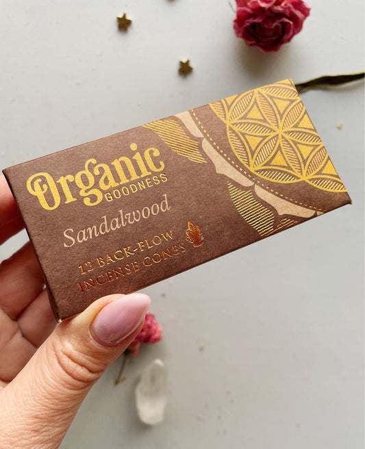 ORGANIC Sandalwood Krioklio Efekto smilkalai