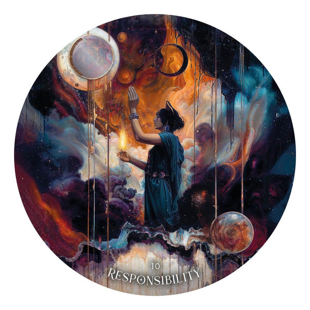 Orakulo kortos „The Dark Moon Oracle"