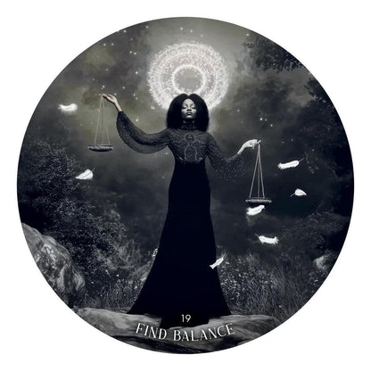 Orakulo kortos „The Dark Moon Oracle"