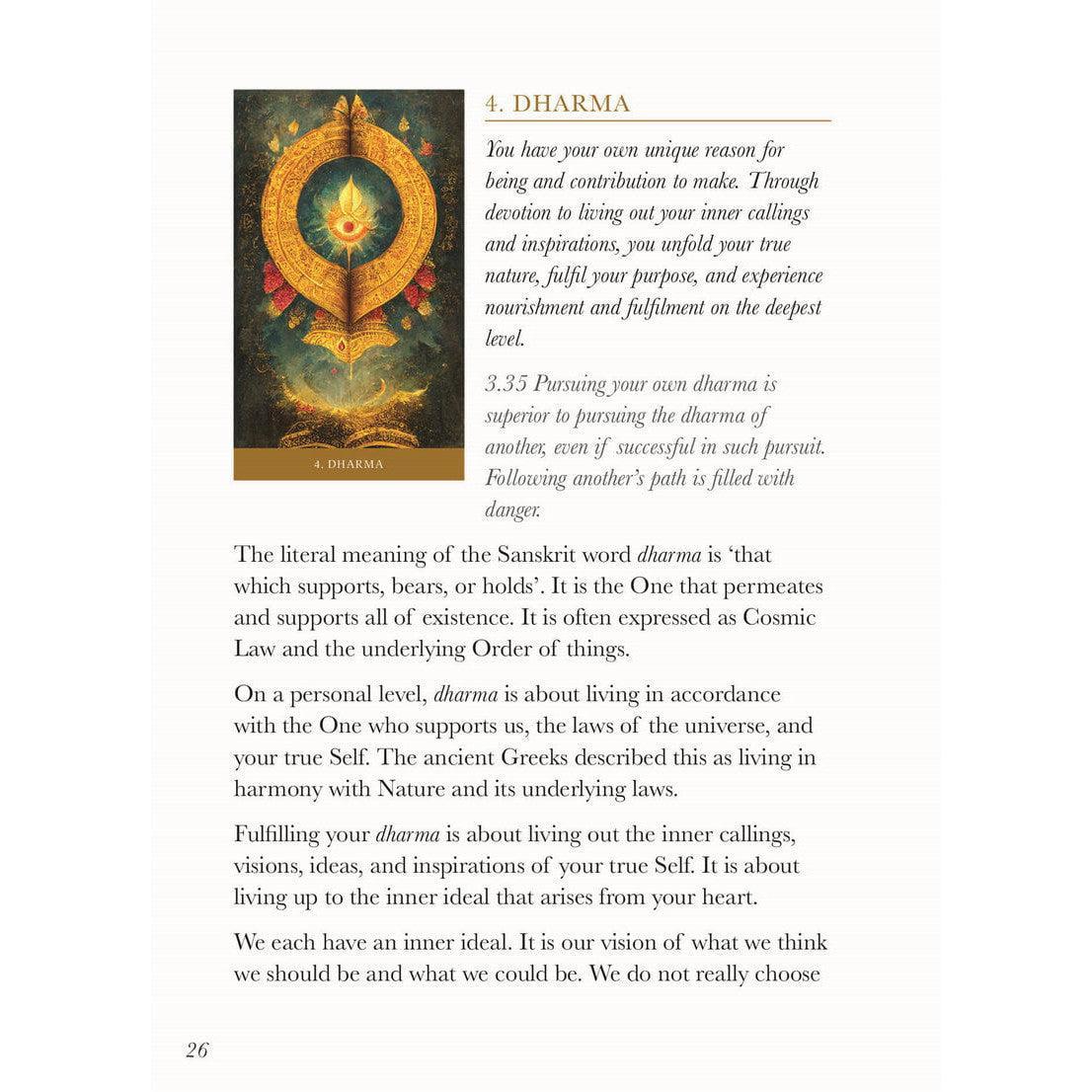 Orakulo kortos "The Path of Light"