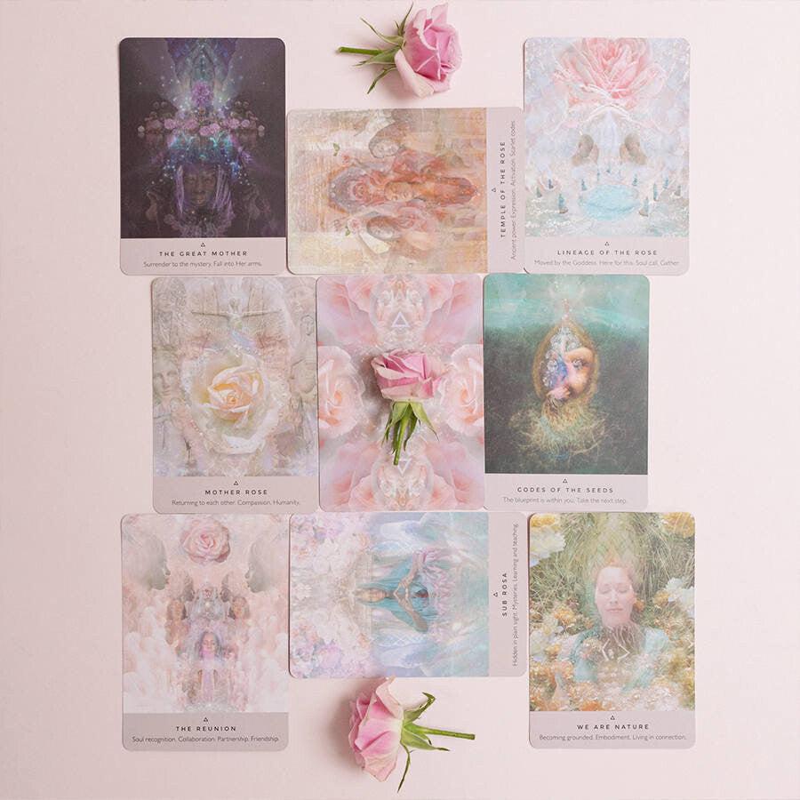 Orakulo kortos „The Rose Oracle"