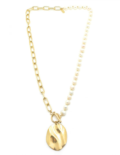 Perlų kaklo papuošalas "Afroditė"