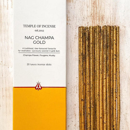 Prabangūs smilkalai "Nag Champa Gold"