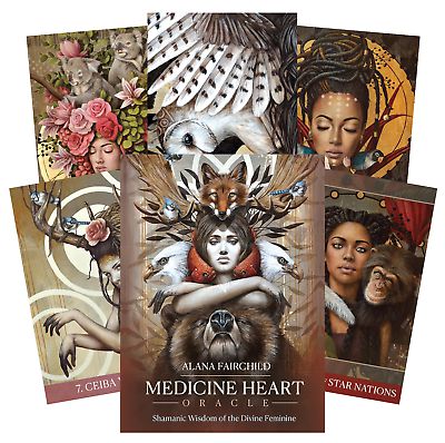 Šamaninės kortos „Medicine Heart Oracle"