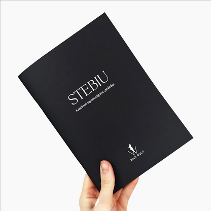 Užrašų knygelė “Stebiu”
