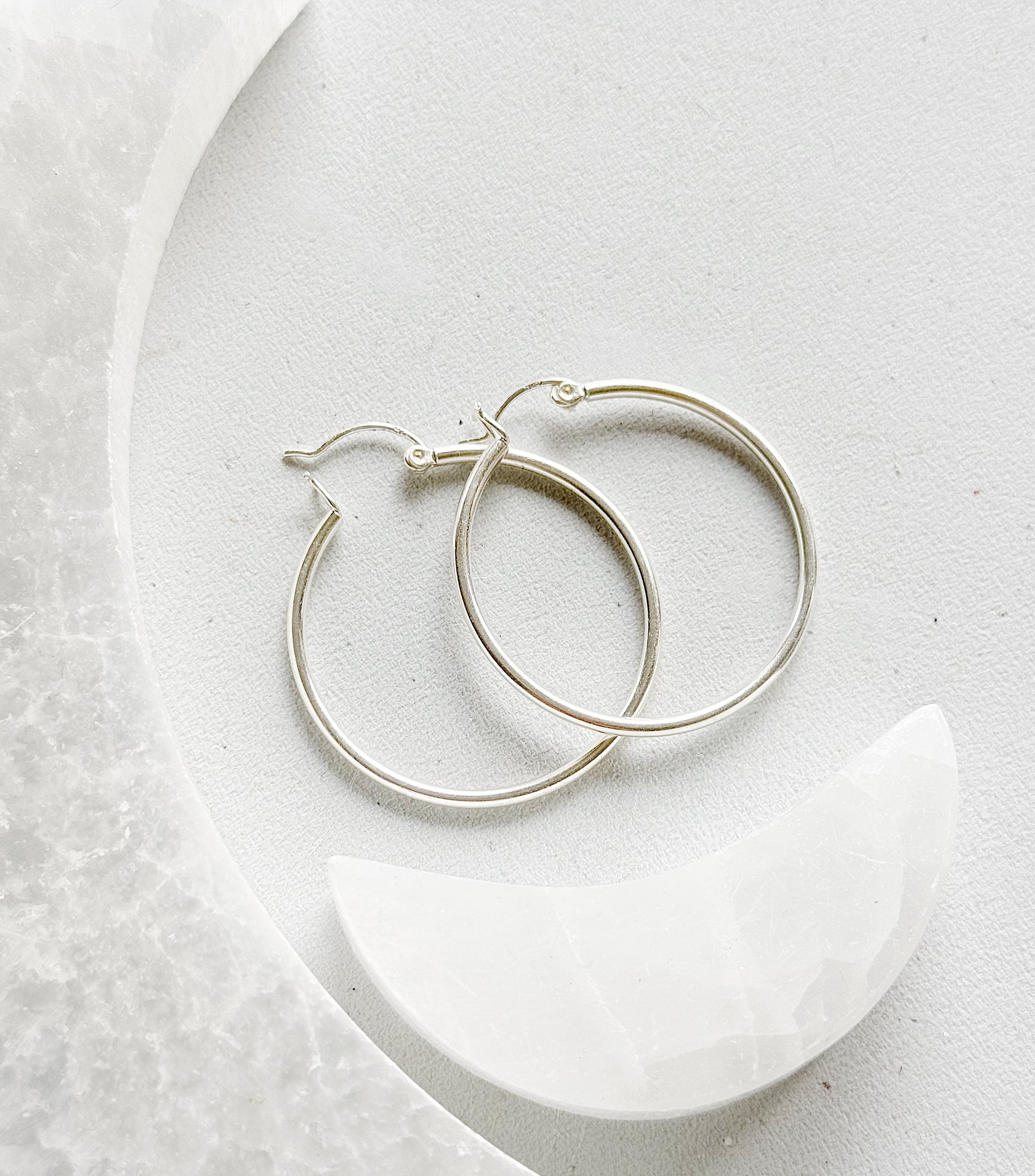 Sidabriniai auskarai