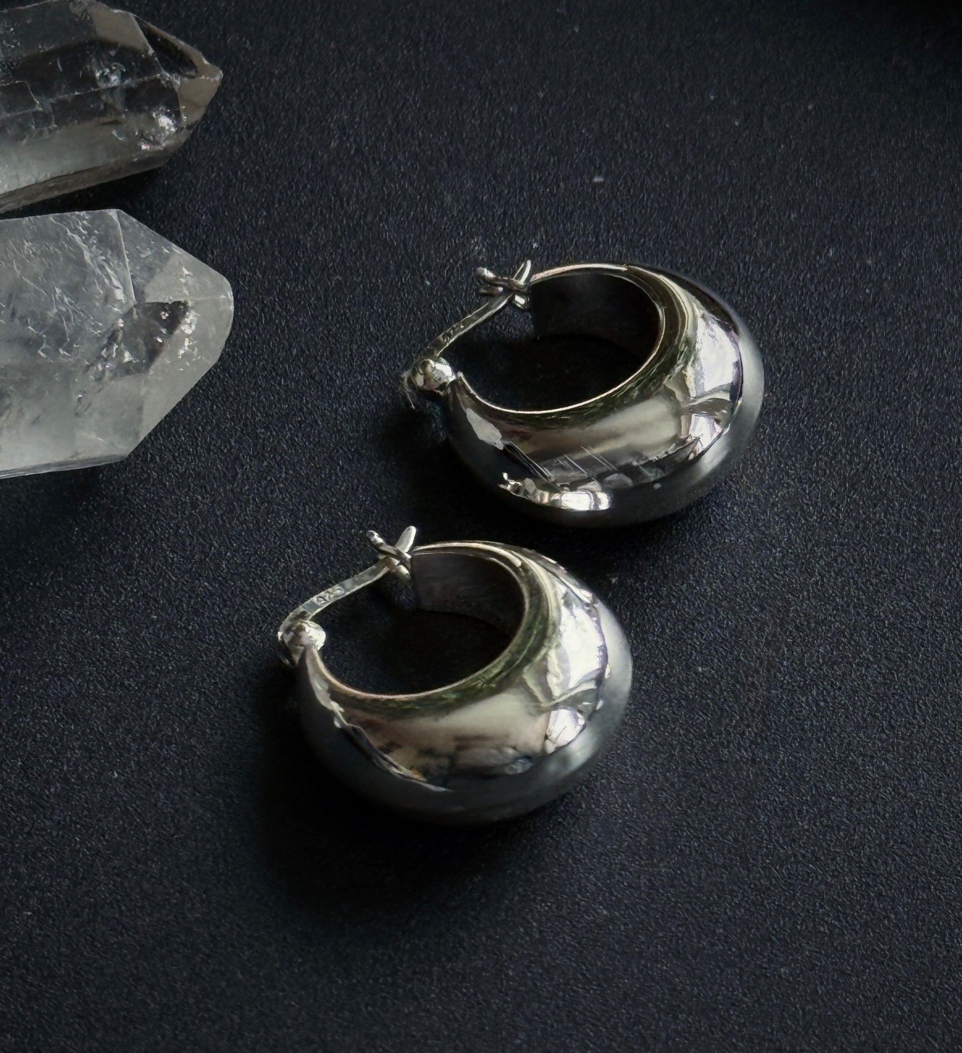 Sidabriniai auskarai