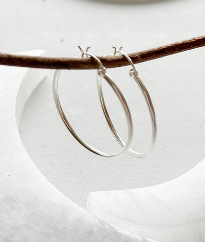 Sidabriniai auskarai