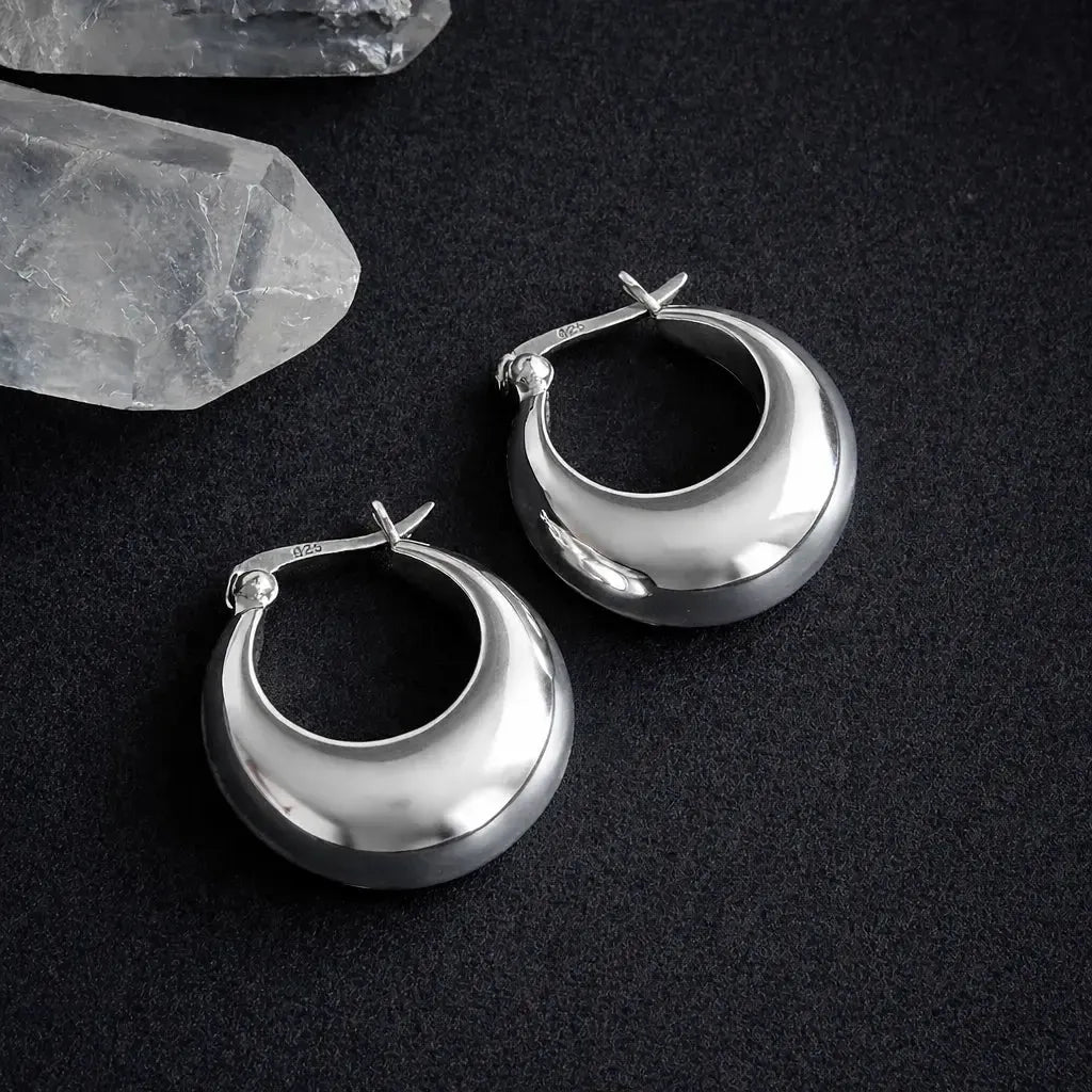 Sidabriniai auskarai