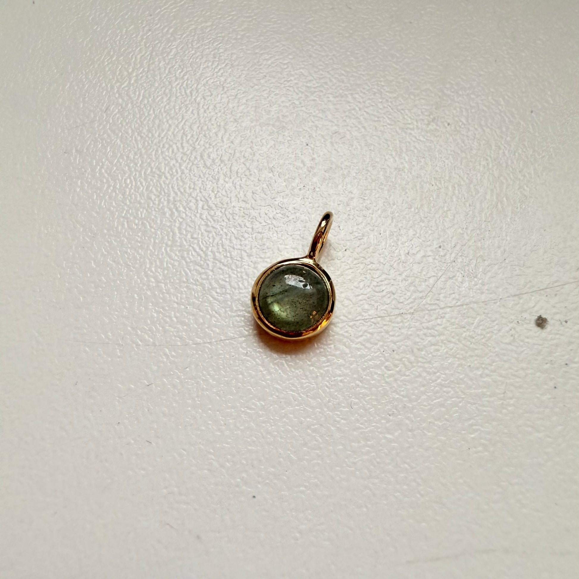 Sidabrinis Labradorito pakabukas