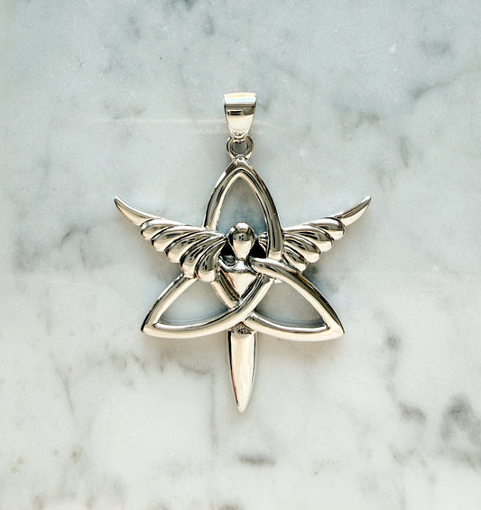 Sidabrinis pakabukas „Angelas"