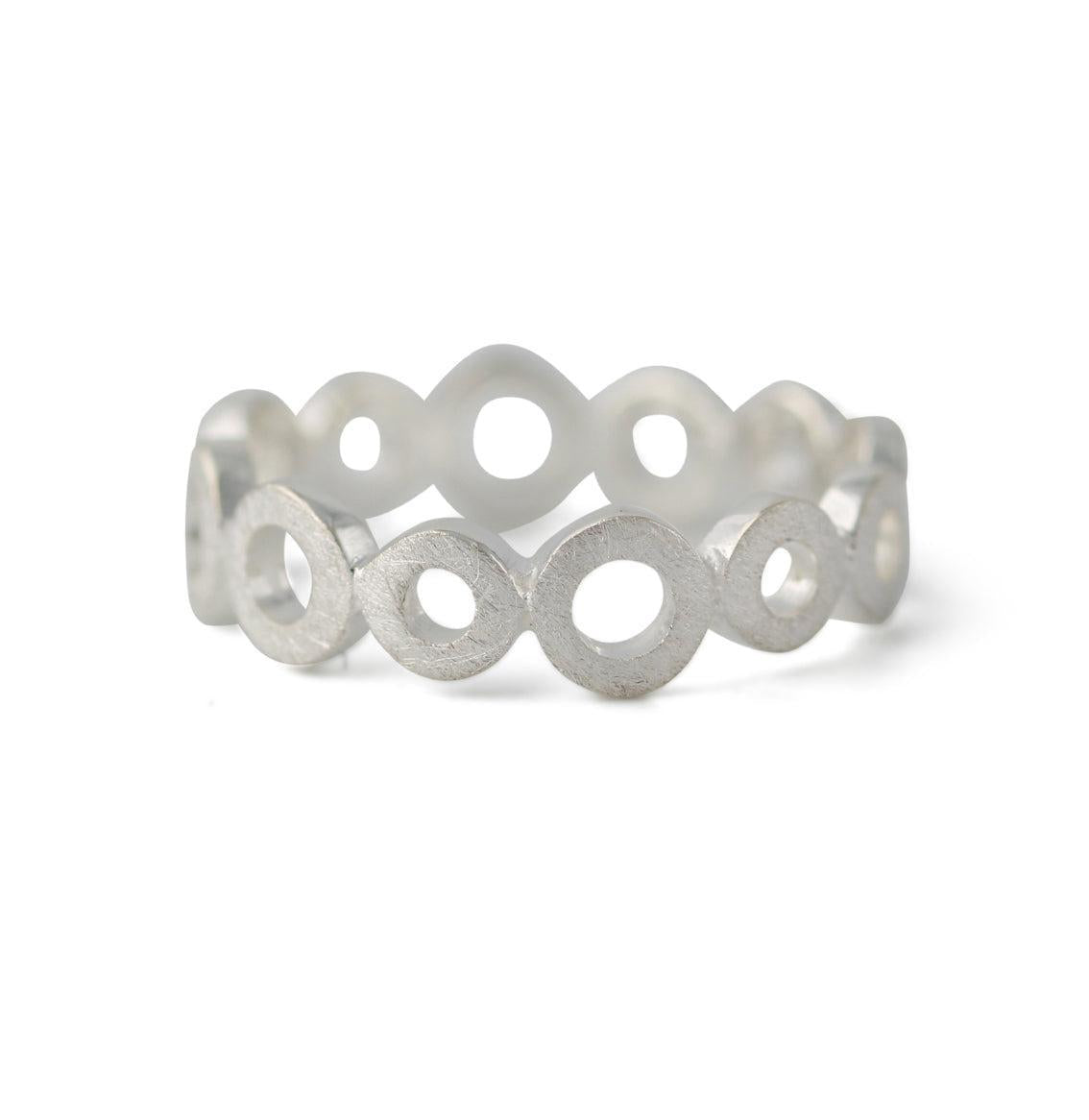 Sidabrinis žiedas "Begalybė"