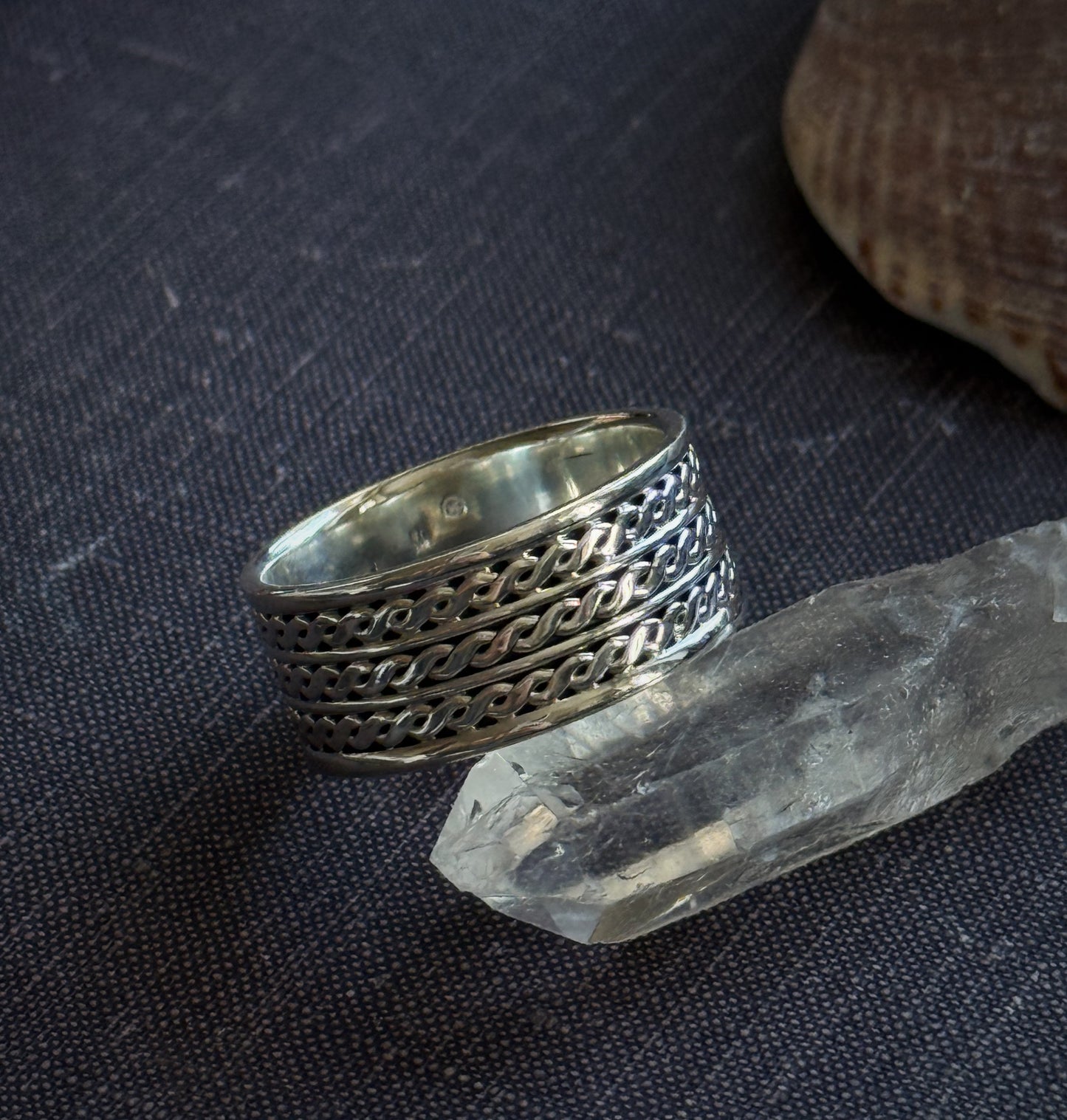 Sidabrinis žiedas "Gijos"