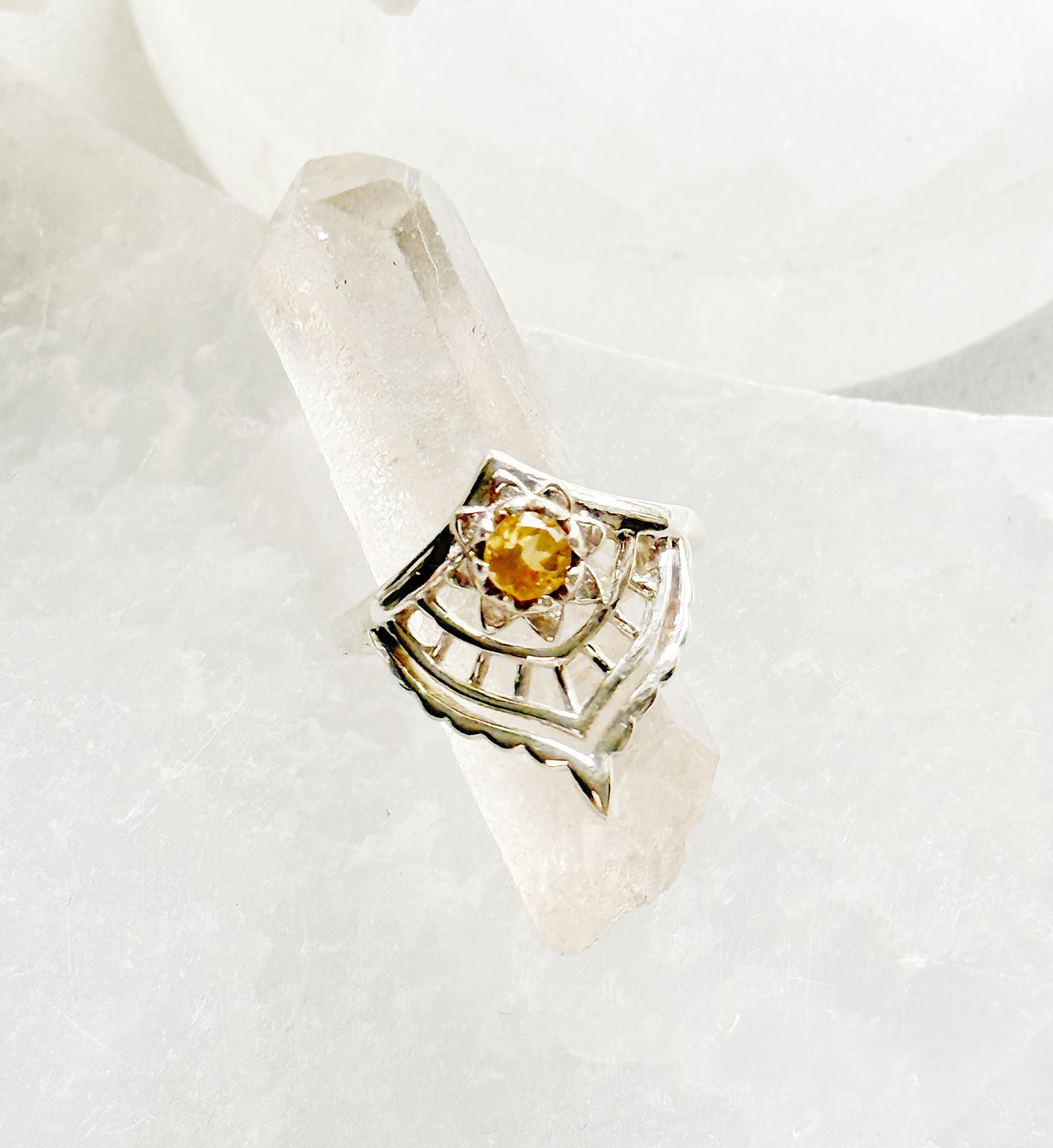 Sidabrinis žiedas “Išsiskleidimas” / 12 dydis