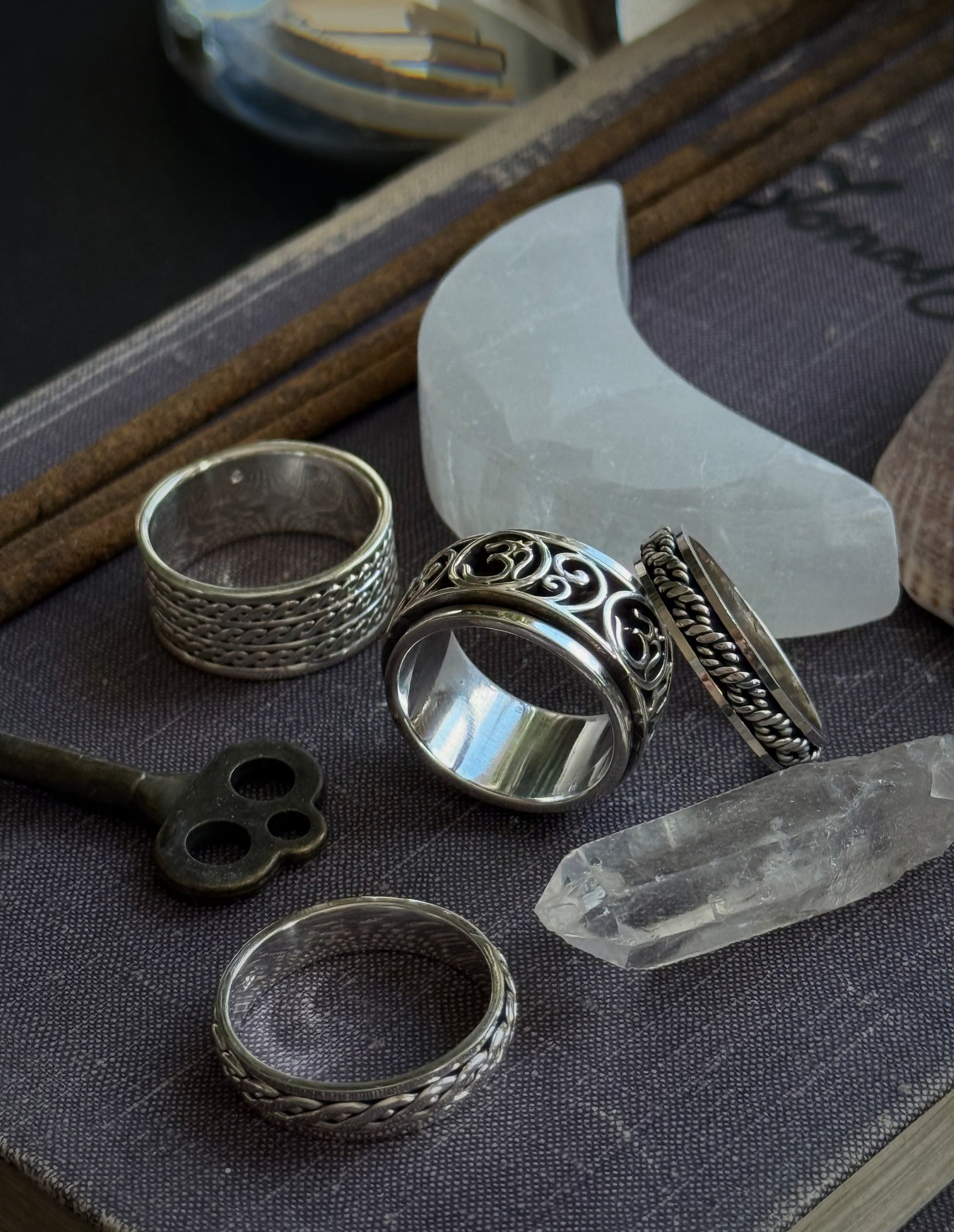 Sidabrinis žiedas “Juostos”