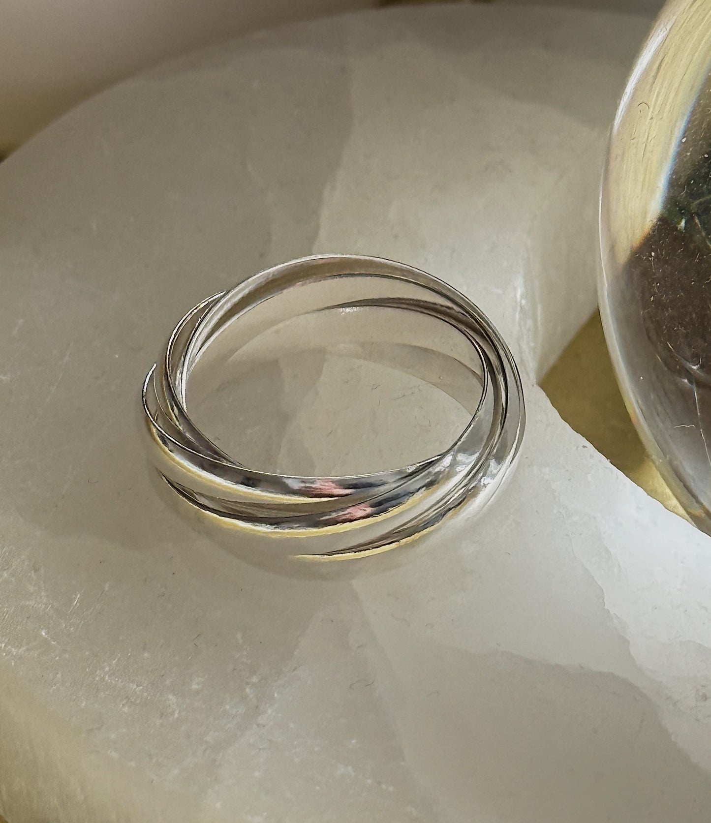 Sidabrinis žiedas “Penki elementai”