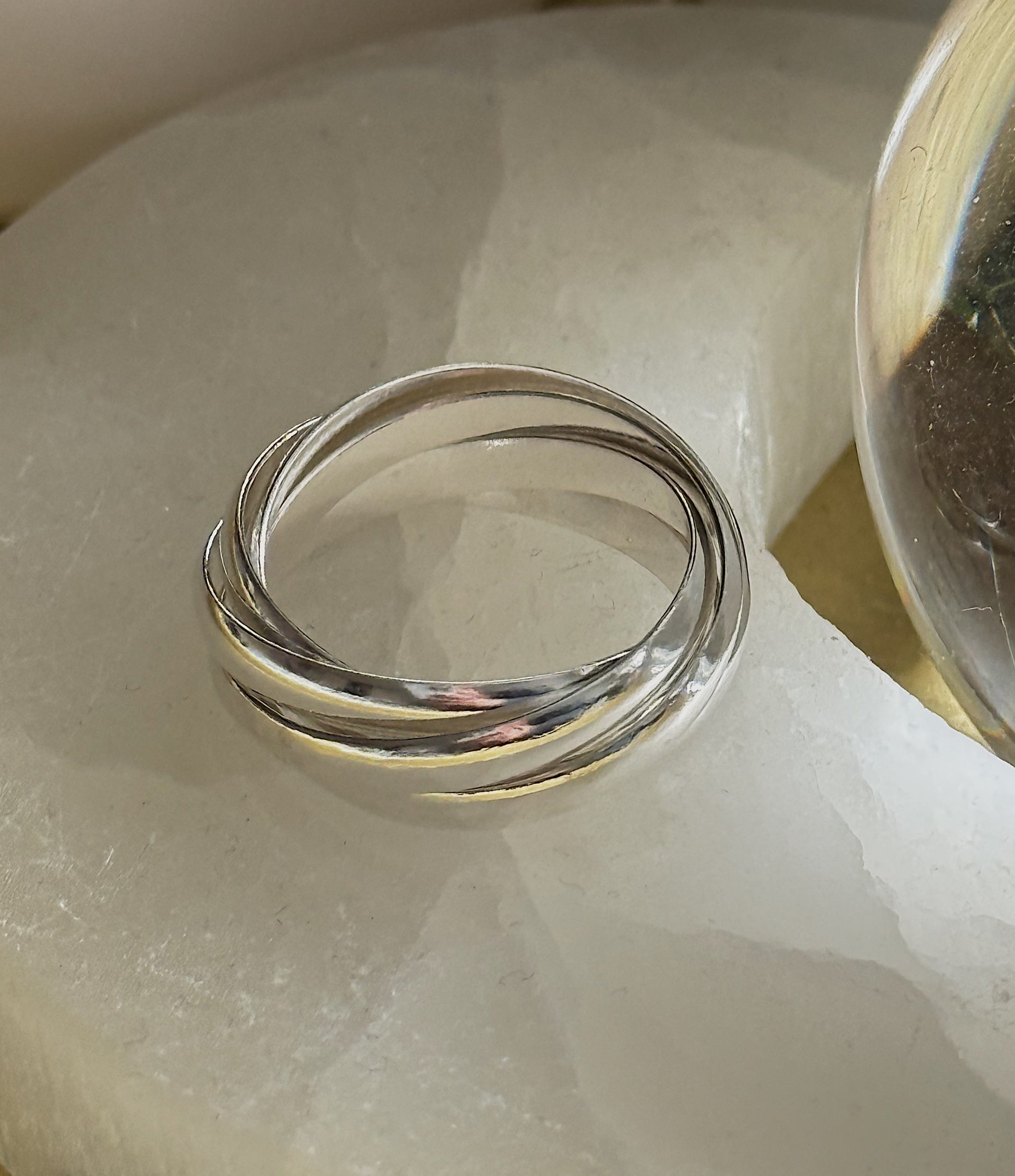 Sidabrinis žiedas “Penki elementai”