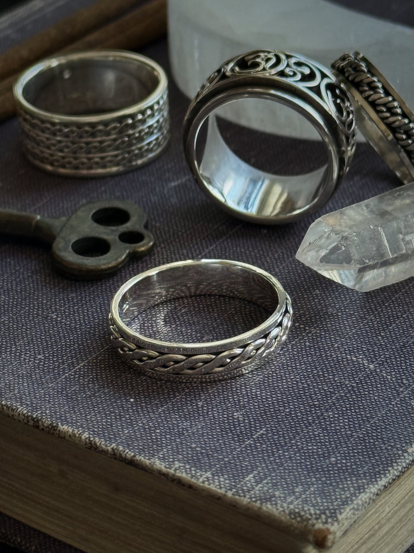 Sidabrinis žiedas “Susijungimas”