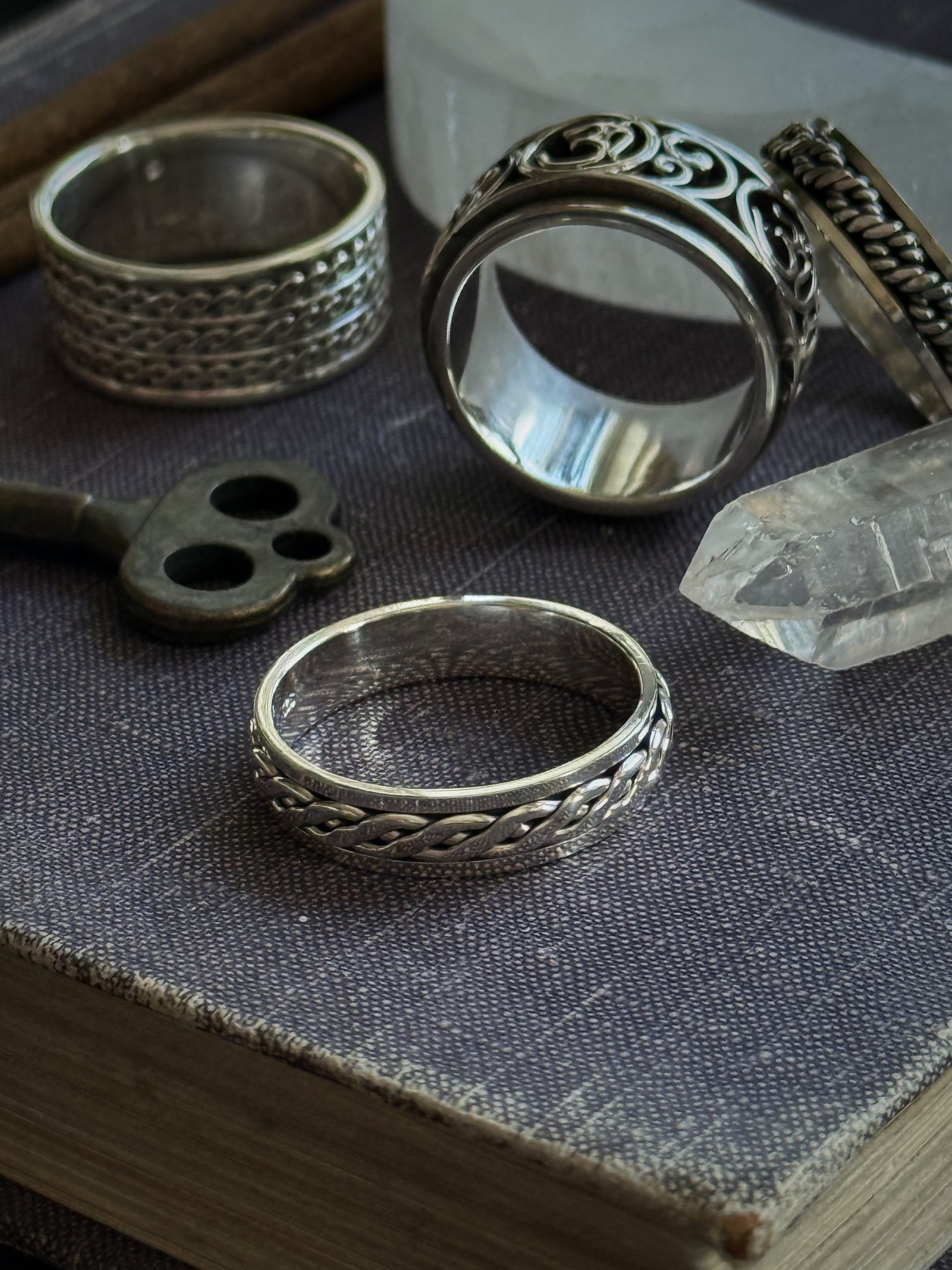 Sidabrinis žiedas “Susijungimas”