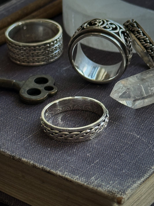 Sidabrinis žiedas “Susijungimas”