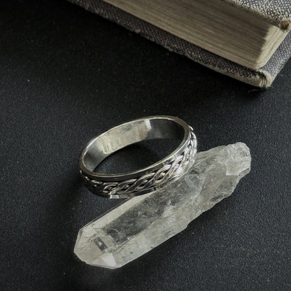 Sidabrinis žiedas “Susijungimas”