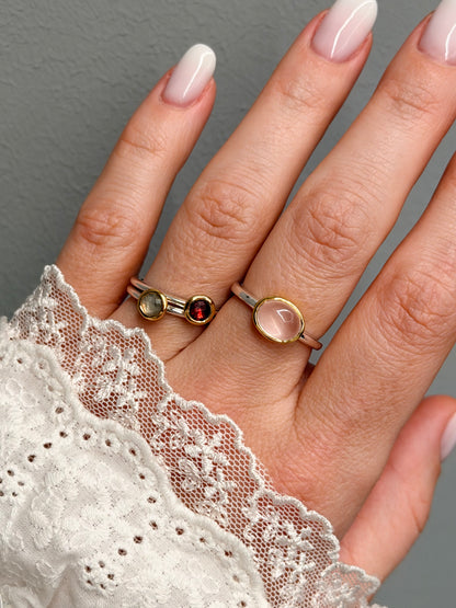 Sidabrinis žiedas su Labradoritu “Apsauga”