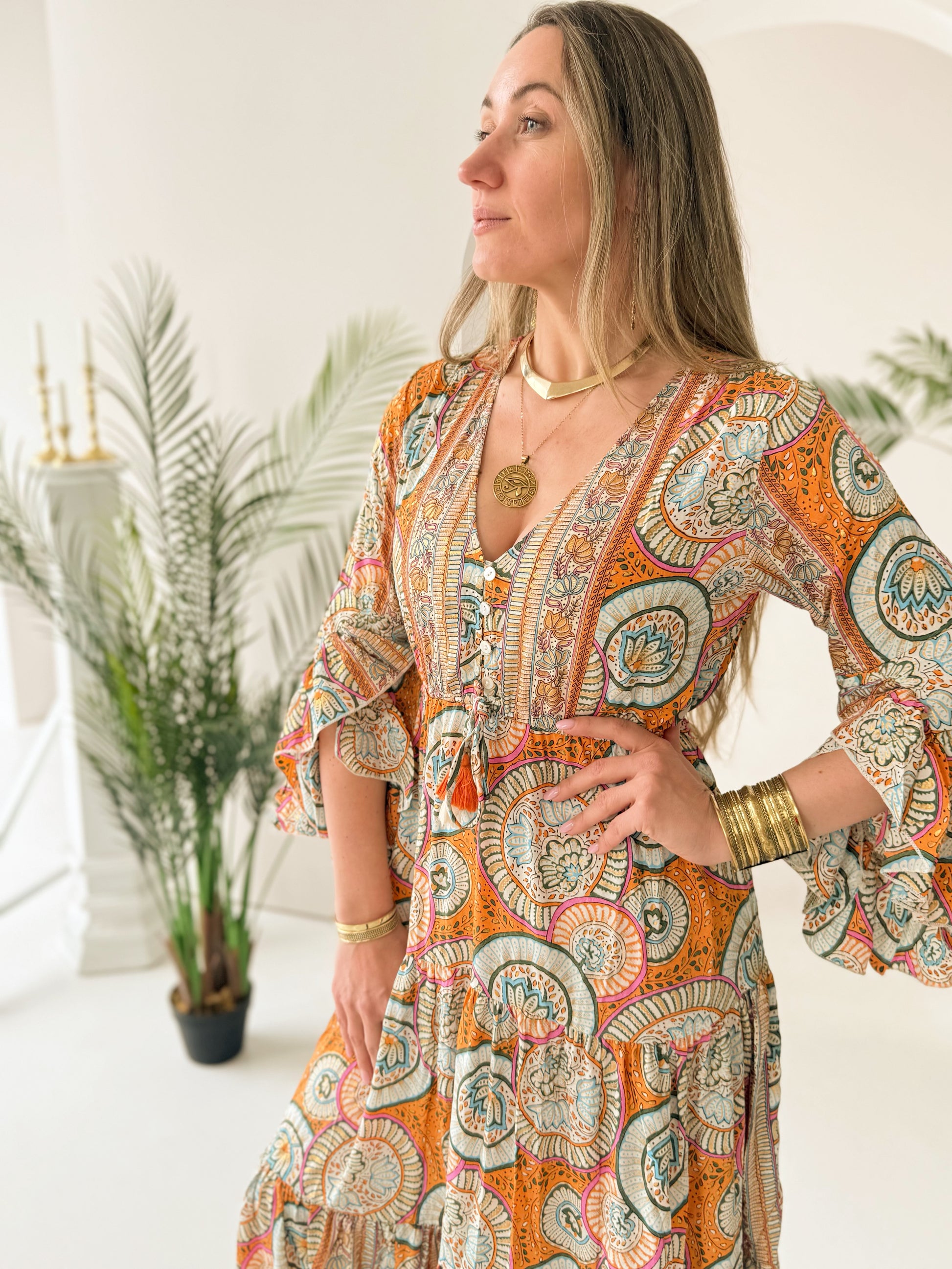Suknelė "Ugnies Mandala"