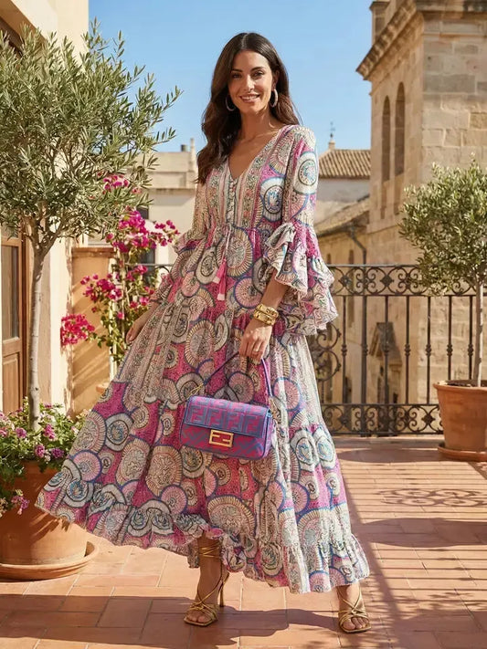 Suknelė "Žiedų Mandala"