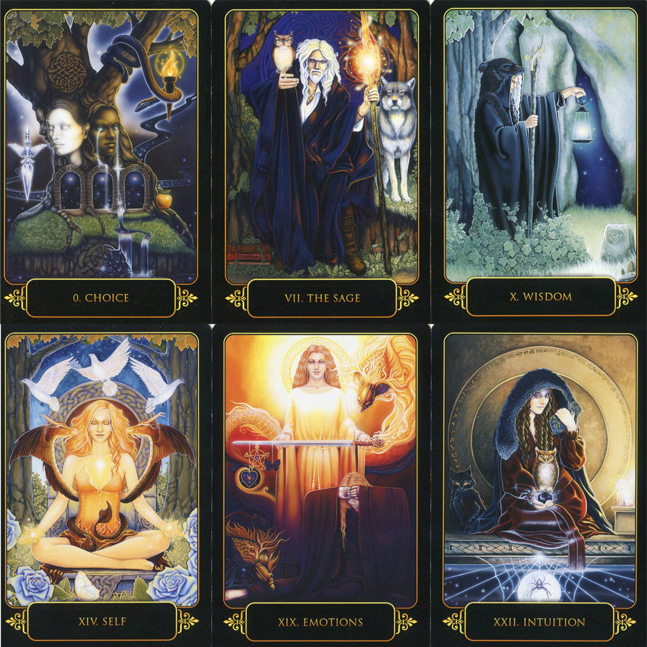 Taro kortos „Dreams of Gaia Tarot"