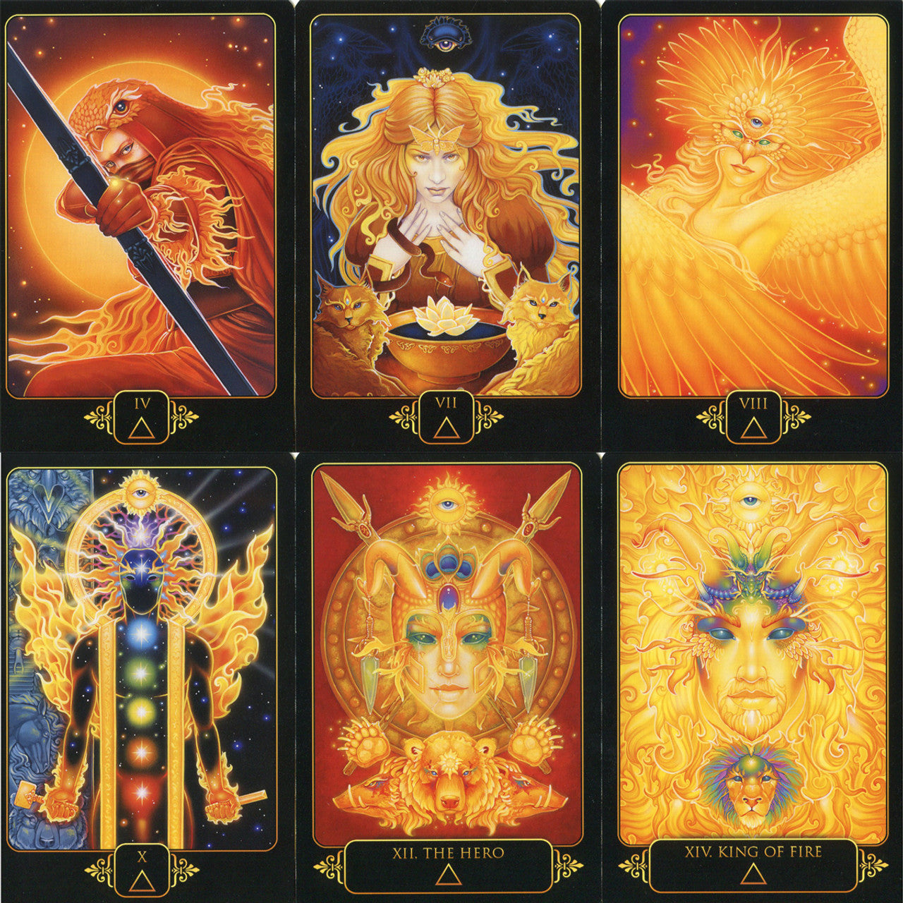 Taro kortos „Dreams of Gaia Tarot"