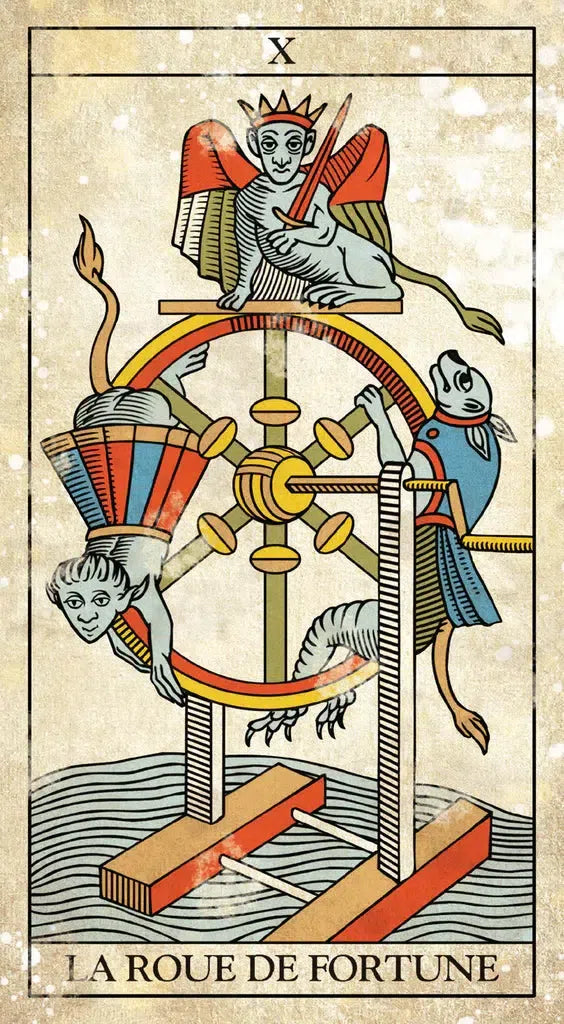 Taro kortos „MARSEILLE VINTAGE TAROT"