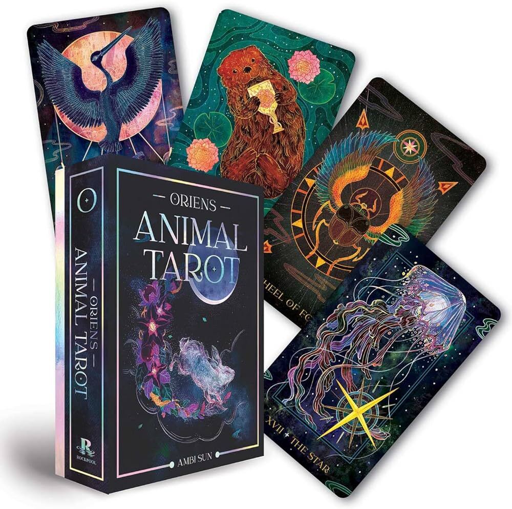 Taro kortos „Oriens Animal Tarot - Ambi Sun"